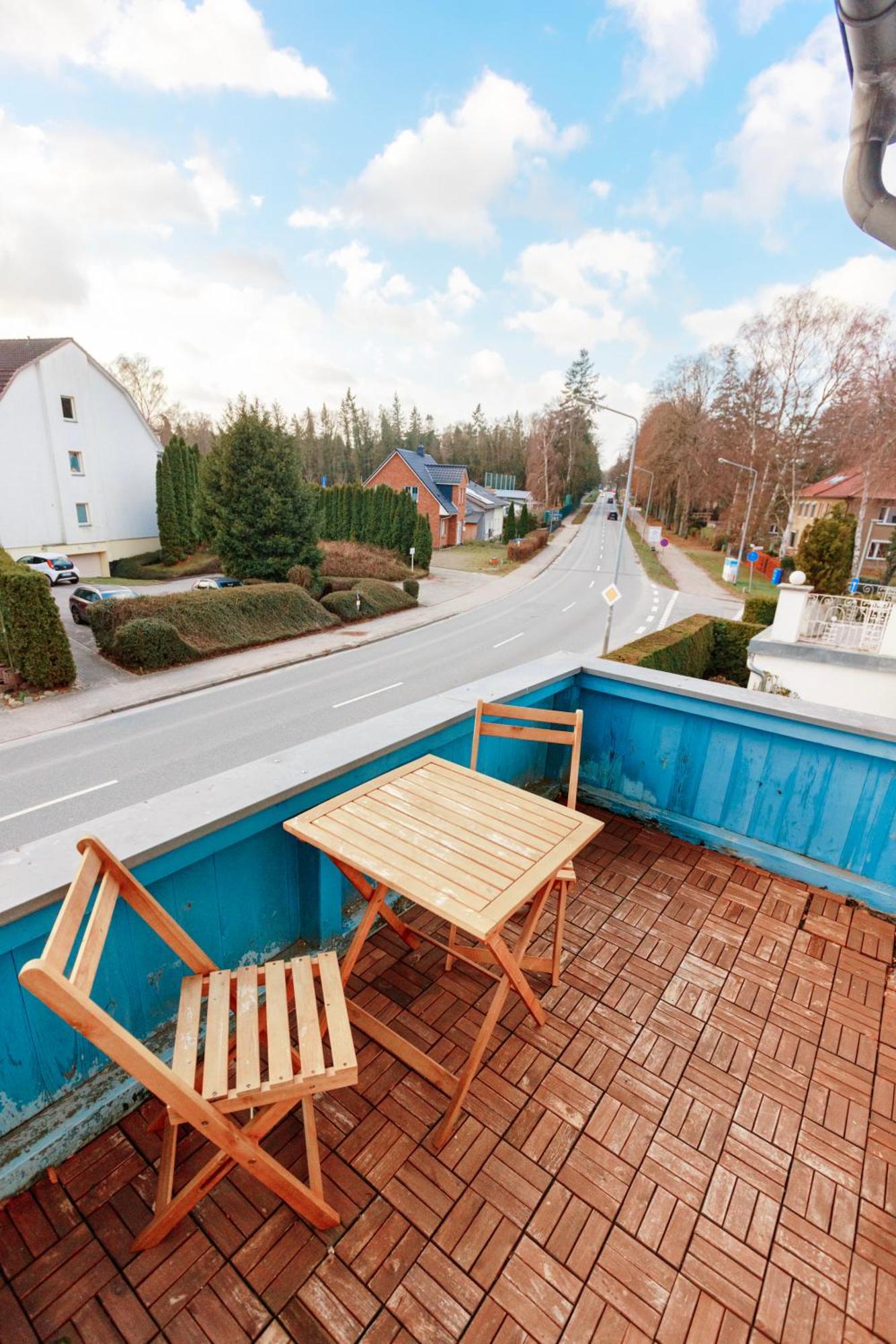 Gemuetliche Wohnung Mit Balkon Wohnung6 Rostock Bagian luar foto